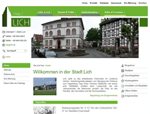 Tablet Screenshot of lich.de